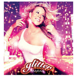 Pink vinyl record of Mariah Carey ‘Glitter’ 25th Anniversary album by Records on Records with signed lithograph included.