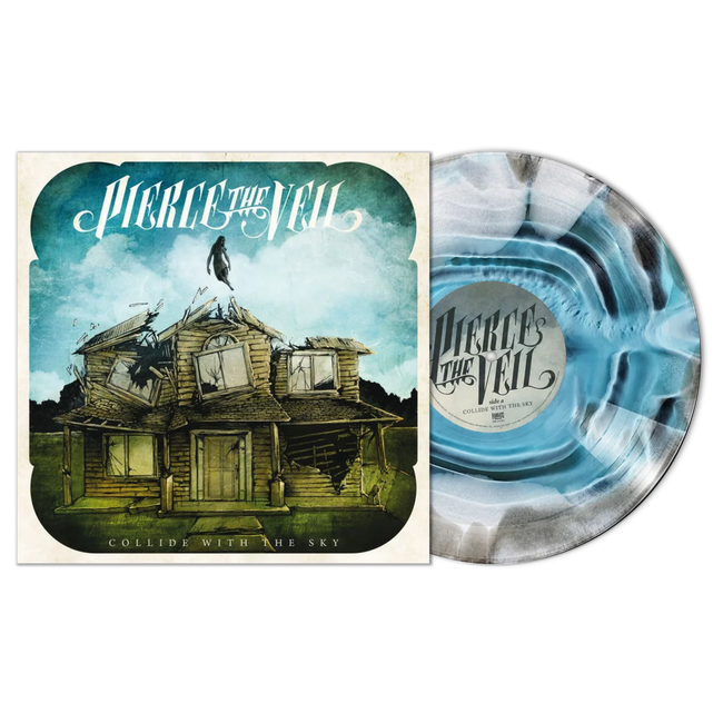 Collide With the Sky - Pierce the Veil (Blue, White & Black Ripple Vinyl LP) (VV Exclusive)