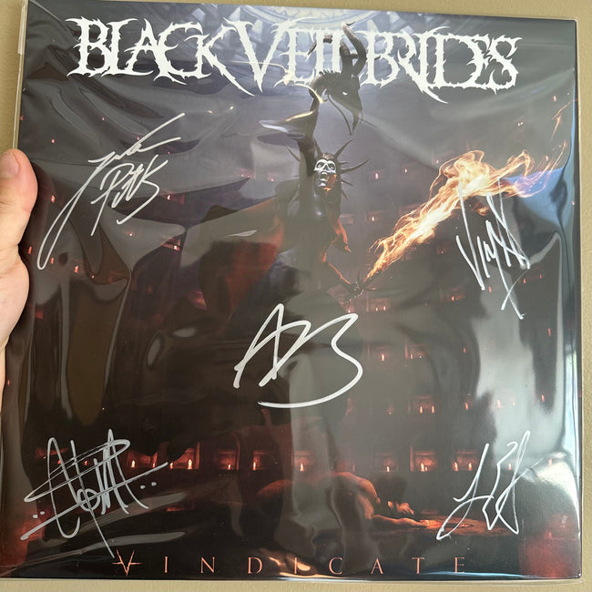 Black Veil Brides – VINDICATE SIGNED Vinyl LP (Glow in the Dark)