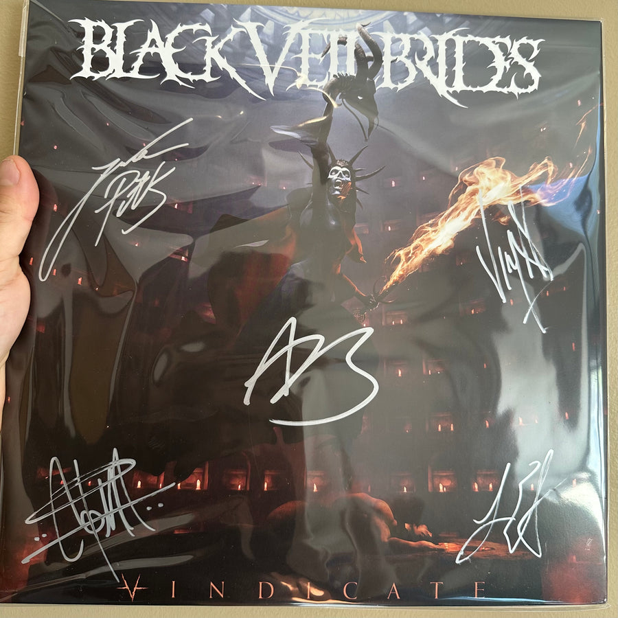 Black Veil Brides – VINDICATE SIGNED Vinyl LP (Glow in the Dark)