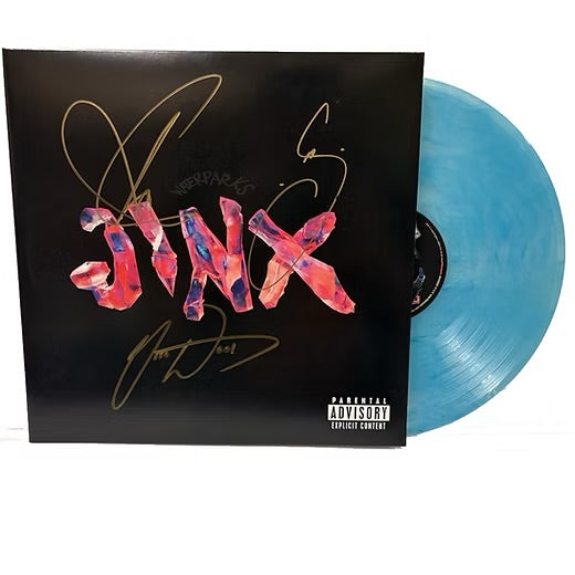 Waterparks “Jinx” Vinyl LP — Blue Colorway AUTOGRAPHED