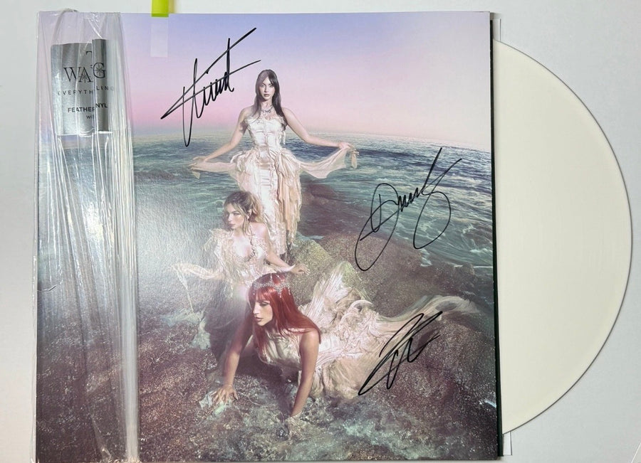 The Warning – Everything's Falling SIGNED Feather Colored Vinyl LP