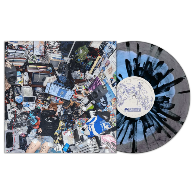 I LOVE MY COMPUTER - Ninajirachi (Baby Blue in Smokey Clear w/ Black Splatter Vinyl LP) (VV Exclusive)