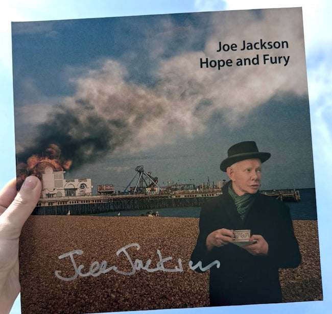 Joe Jackson - Hope and Fury - Signed Vinyl LP (Autographed Jacket)
