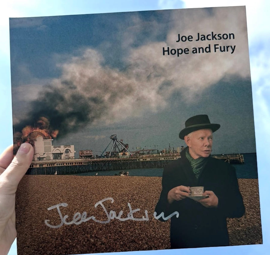 Joe Jackson - Hope and Fury - Signed Vinyl LP (Autographed Jacket)