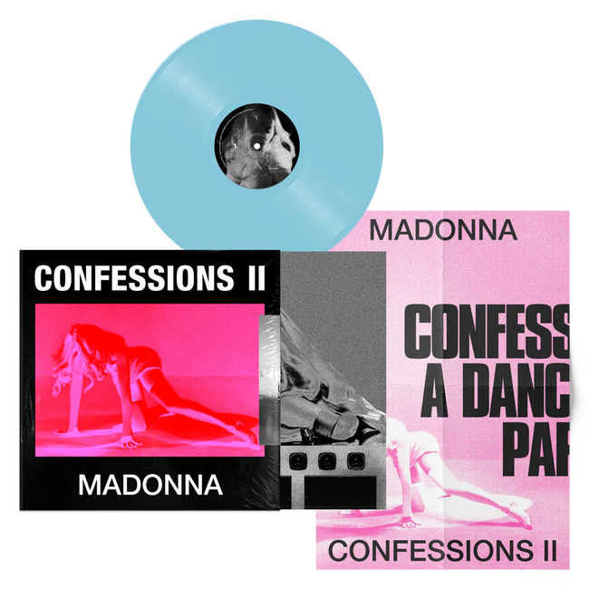 Madonna – Confessions II Baby Blue Vinyl LP (TikTok Edition)
