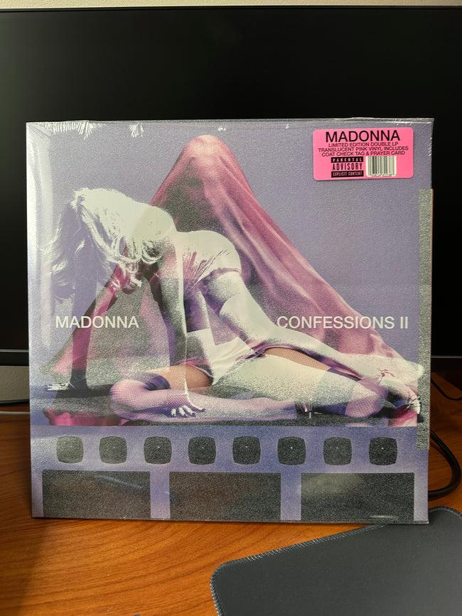 Madonna – Confessions II Deluxe 2LP Translucent Pink Vinyl (Sealed w/ Hype Sticker)