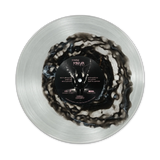 Black Ice color vinyl record of Young Forever (Extended) by Nessa Barrett, steel marble vinyl 2LP, Records on Records exclusive.