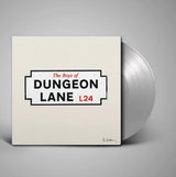 Paul McCartney vinyl record "The Boys of Dungeon Lane" on silver LP with bonus photo, showcasing the album cover and record details.