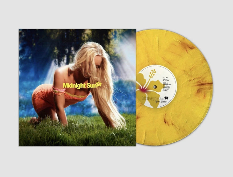 Zara Larsson Midnight Sun Yellow Marble vinyl LP