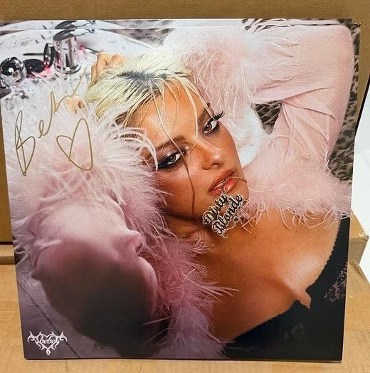 Bebe Rexha Signed / Autographed "Dirty Blonde" Loonie Tunes Exclusive Vinyl LP