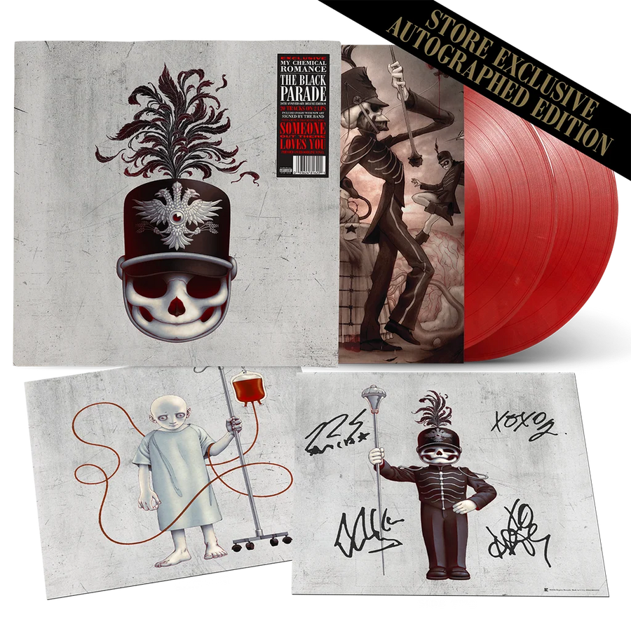 My Chemical Romance - The Black Parade (20th Anniversary Deluxe Edition) Exclusive Signed Bloodline Red 2LP