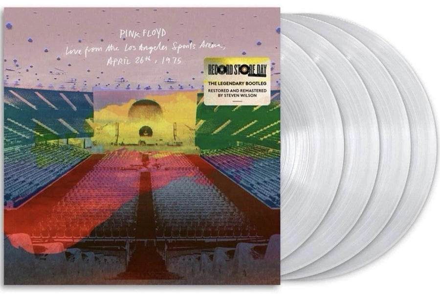 Pink Floyd live 4LP vinyl record "Live From the Los Angeles Sports Arena April 26, 1975" sealed and in its original packaging.